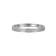 White Cubic Zirconia Rhodium Over Sterling Silver Ring 0.16ctw