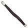 Brown Braided Leather and Stainless Steel Brushed Wire with 0.5-inch
Extension Bracelet