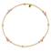 14K Tri-color Heart Diamond-cut Slip-on Bangle
