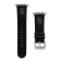 Gametime NHL Los Angeles Kings Black Leather Apple Watch Band (42/44mm
S/M). Watch not included.