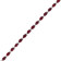 11.40ctw Ruby and Diamond Bracelet set in 14k White Gold