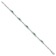 Rhodium Over 10k White Gold Diamond and Emerald Bracelet