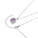 Lab Alexandrite Sapphire And Cubic Zirconia Platinum Over Silver June
Birthstone Pendant 8.14ctw