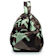 GO Dash Dot Puffle Handbag in Camo Mint
