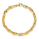 14K Yellow Gold Polished Fancy Long Cable Link Men's 8.25-inch Bracelet