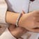 White Cubic Zirconia Platinum Over Sterling Silver Tennis Bracelet 17.50ctw