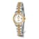 Ladies Charles Hubert Two-tone Stainless Steel White Dial Watch