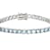 Sky Blue Topaz Tennis Bracelet