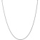 Rhodium Over 14k White Gold 1.25mm Solid Spiga 14 Inch Chain
