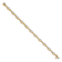 14k Yellow Gold and 14k White Gold with Rhodium over 14k Yellow Gold
Diamond Bracelet