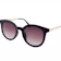 OSCAR by Oscar de la Renta Shiny Black Round Frame / Brown Gradient
Lenses Sunglasses