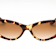 Versace Tortoise Cat Eye Frame / Brown Gradient Lenses Sunglasses