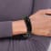 Black Leather and Stainless Steel Brushed Braided Multi-Strand 8.25-inch Bracelet