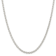 Sterling Silver 3.7mm Round Spiga Chain Necklace