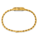 Ladies Charles Hubert Gold-finish White Dial Watch
