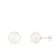 14k White Gold 10-11mm White Freshwater Pearl Stud Earrings