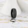 RENEGADE Domed Hammer Finish Black Tungsten Carbide Wedding Band with
Brushed Finish 8mm