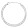 Sterling Statements Rhodium Over Sterling Silver Baguette CZ Tennis Bracelet
