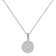 Initial Y Charm Pendant Necklace In Silver-Tone