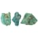 Sonoran Turquoise Pre-Drilled Tumbled Nugget Focal Beads Set of 3
