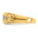 14K Yellow Gold Lab Grown Diamond SI1/SI2, G H I, Men's Ring