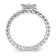 Sterling Silver Stackable Expressions Polished Diamond Angel Ring 0.035ctw