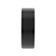 SAN ANTONIO Flat Black Tungsten Carbide Band with Brushed Finish 8mm