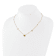 14k Yellow Gold Polished and Filigree Patterned Textured Heart Stations
Cable Link 17 Inch Necklace