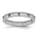 Sterling Silver Stackable Expressions Amethyst Ring 0.19ctw