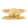 14K Yellow Gold Sea Shell Toe Ring