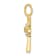 14K Yellow Gold 1/15ct. Diamond Cross Pendant
