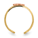 14K Two-tone Flower Toe Ring