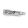 Rhodium Over 14K White Gold Lab Grown Diamond SI1/SI2, G H I, Men's Band