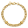 14k Yellow Gold Polished Fancy Link Bracelet