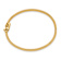14k Yellow Gold Polished 3.75mm Hinged Baby Bangle
