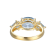 Lab Created Blue Spinel 18k Yellow Gold Over Sterling Silver March
Birthstone Ring 2.39ctw