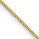 14k Yellow Gold 0.5mm Solid Box Link 16 Inch Chain