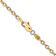 14k Yellow Gold 3.2mm Solid Round Open Link Cable 30 Inch Chain