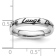 Sterling Silver Stackable Expressions Enamel Live Laugh Love Ring