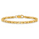 10k Yellow Gold 3.25mm Byzantine Link Bracelet