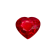 Ruby 6.3x5.8mm Heart Shape 1.04ct