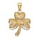 14K Yellow Gold Shamrock Charm