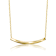 Sleek Bar Necklace In 14K Gold Over Sterling Silver