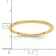 14K Yellow Gold 1.2mm Bead Stackable Expressions Band