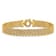 14k Yellow Gold 8.4mm Polished Fancy Link Bracelet