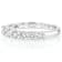 Lab-Grown Diamond Band Ring In Sterling Silver 0.60ctw