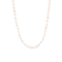 9-10mm White Cultured Freshwater Pearl endless Necklace