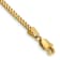 14K Yellow Gold 2mm Franco Chain Bracelet