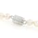 Freshwater Pearl Strand Necklace In Sterling Silver