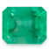 Panjshir Valley Emerald 8.9x7.4mm Emerald Cut 2.69ct
